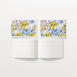 Τετράδιο Μουσικής Παιδικό Χάρτινο Πεντάγραμμο 17x25 40φ.