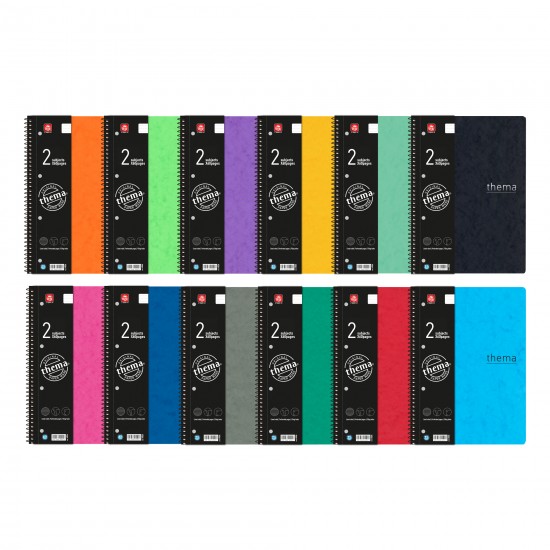Thema Τετράδιο Σπιράλ Α4 2 θεμάτων