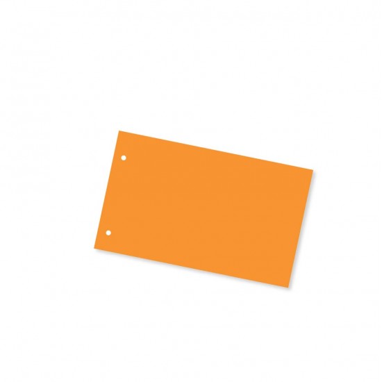 Πορτοκαλί Διαχωριστικό Χάρτινο 11×23