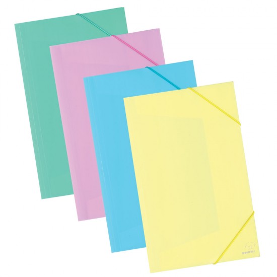 Ντοσιέ λάστιχο ΠΑΣΤΕΛ 25x35