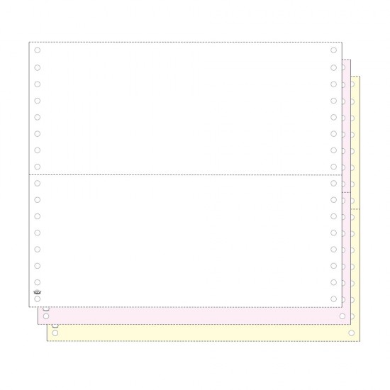 Μηχανογραφικό χαρτί 24x10 Ζυγολόγιο - 3τυπο Λ|Ρ|Κ