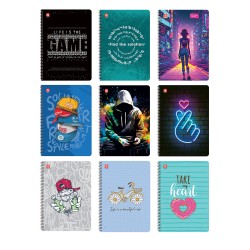 Trendy Τετράδιο Σπιράλ A4 4 θεμάτων