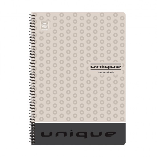 Unique Τετράδιο Σπιράλ A4 3 θεμάτων