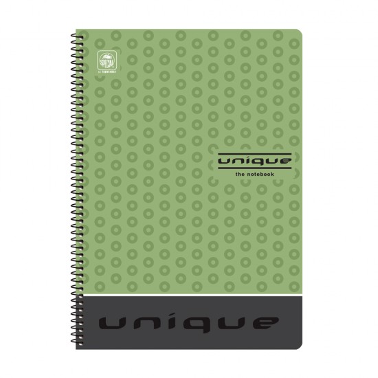 Unique Τετράδιο Σπιράλ A4 3 θεμάτων